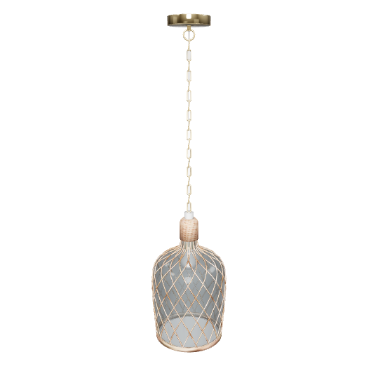 Stylish Pendant Light Fixture 3D - Interior 3D Model