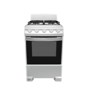 Realistic Kitchen Stove 3D Model - 3D Model