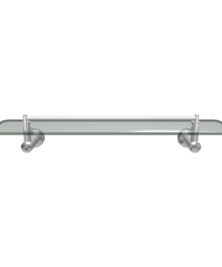 Glass Wall Shelf 3D Model - 3D Model