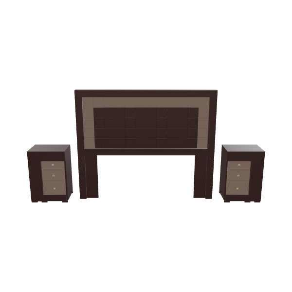 Stylish Bedroom Furniture Set 3D - Furniture 3D Model