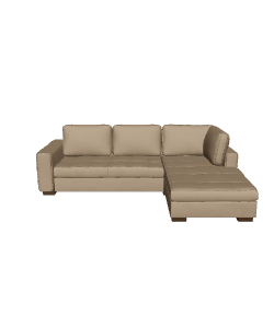 Stylish Modern Sofa 3D Model - 3D Model