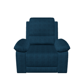 Stylish Recliner Armchair 3D Model - 3D Model