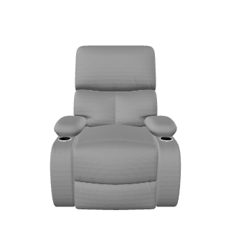 Contemporary Recliner Chair Model - Furniture 3D Model