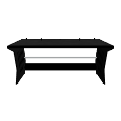 Stylish Modern Rectangular Table 3D - 3D Model