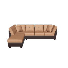 Stylish Sectional Sofa Model - 3D Model