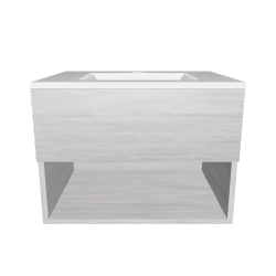 Contemporary Bathroom Vanity 3D Model - 3D Model