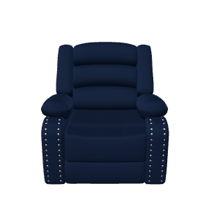 Stylish Recliner Chair 3D Model - 3D Model