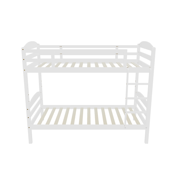 Stylish Two-Tiered Bunk Bed 3D - 3D Model