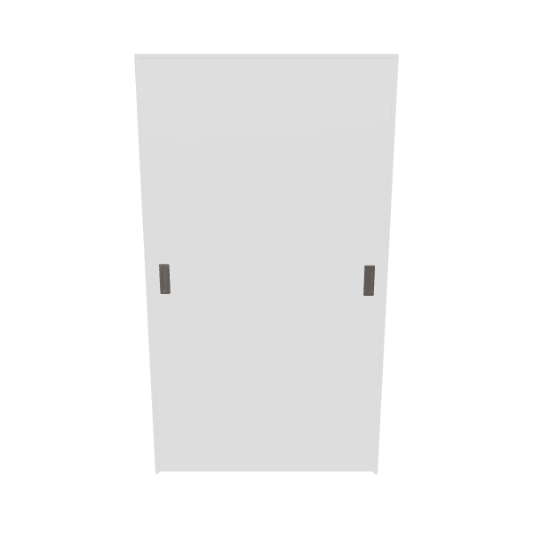 Minimalist Double Door Cabinet 3D - 3D Model