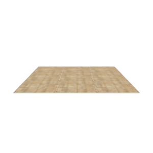 Stylized Wood Floor Tile 3D - 3D Model