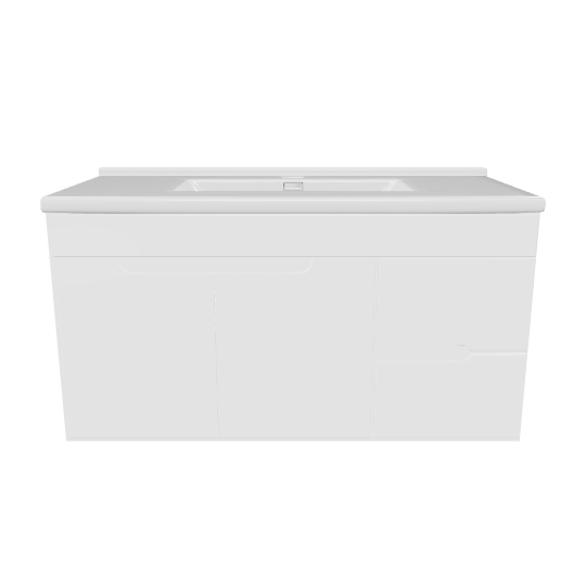 Elegant Modern Bathroom Vanity 3D - 3D Model