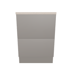 Stylish Modern Kitchen Cabinet - Furniture 3D Model