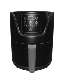 Stylish Air Fryer 3D Model - Household 3D Model