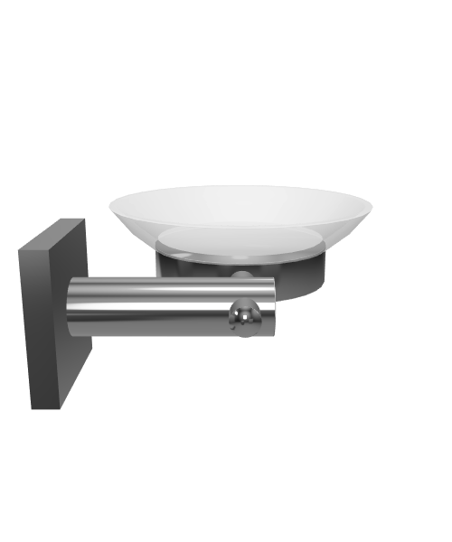 Modern Wall-Mounted Dish Holder - Household 3D Model