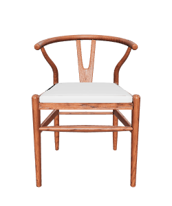 Elegant Wooden Dining Chair 3D Model - Furniture 3D Model