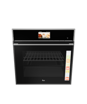 Sleek Digital Oven 3D Model - 3D Model