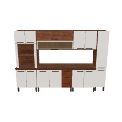 Stylish Kitchen Cabinet Model 3D - 3D Model