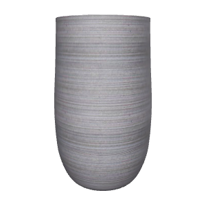 Tall Taupe Fiber Planter 3D - Furniture 3D Model