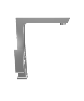 Sleek Modern Kitchen Faucet 3D - Interior 3D Model