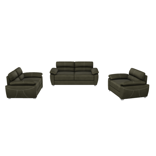 Contemporary Sofa Set 3D Model - 3D Model