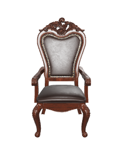 Vintage Ornate Wooden Chair 3D - Furniture 3D Model