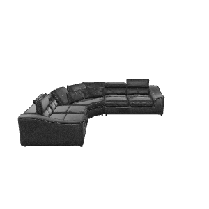 Modern L-Shaped Sofa 3D Model - 3D Model