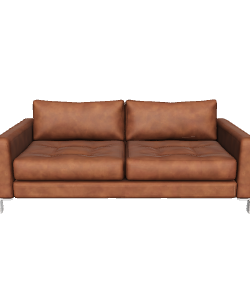 Contemporary Leather Sofa Model - Furniture 3D Model