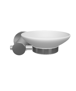 Stylish Wall-Mounted Soap Dish 3D - 3D Model