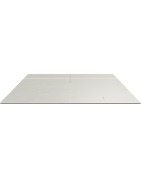 Minimalist White Floor Panels 3D - 3D Model