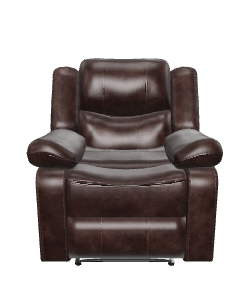 Stylish Brown Recliner Chair 3D - 3D Model