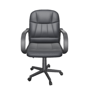 Stylish Adjustable Office Chair 3D - Furniture 3D Model