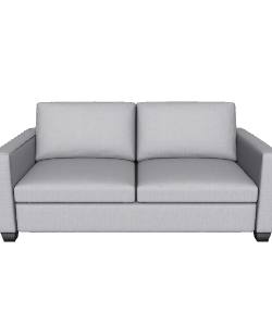 Modern Two-Seat Sofa 3D Model - Furniture 3D Model