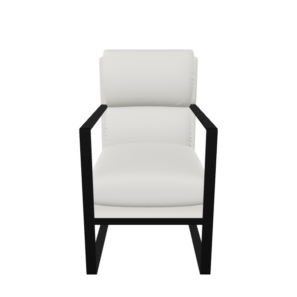 Stylish Modern Armchair 3D - Furniture 3D Model