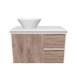 Modern Bathroom Vanity 3D Model - 3D Model