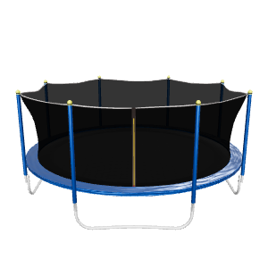 Outdoor Trampoline 3D Model - Exterior 3D Model