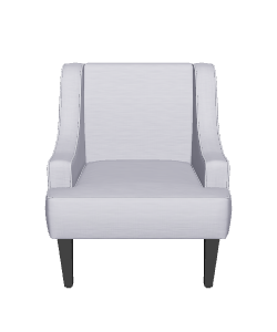 Elegant Modern Armchair Model - 3D Model