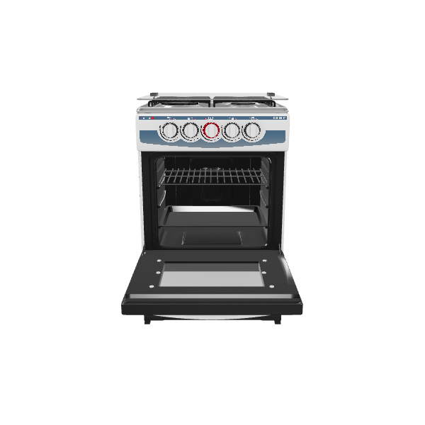 Stylish Gas Stove 3D Model - 3D Model