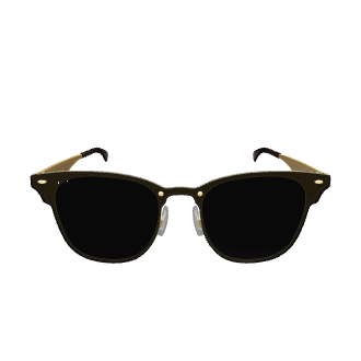 Stylish Vintage Sunglasses 3D - Accessory 3D Model