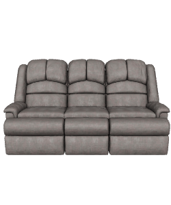 Stylish Reclining Sofa 3D Model - Furniture 3D Model