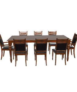 Elegant Dining Table Set 3D - Furniture 3D Model
