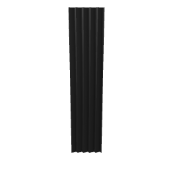 Stylish Vertical Slatted Divider 3D - 3D Model