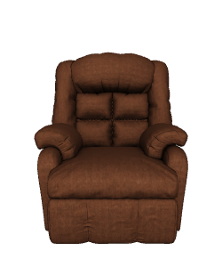 Cozy Recliner Chair Model - 3D Model