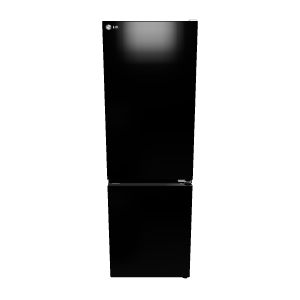LG Bottom Freezer Refrigerator Model - 3D Model