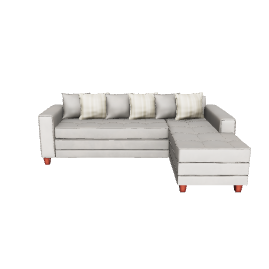 Contemporary Sectional Sofa 3D - 3D Model