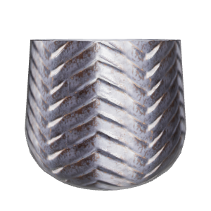 Stylized Ceramic Planter Model - Household 3D Model