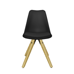 Stylish Modern Black Chair 3D - 3D Model