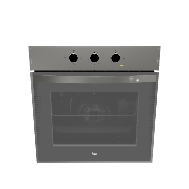 Sleek Modern Built-In Oven 3D - 3D Model