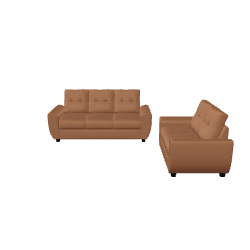 Stylish Modern Sofa Set 3D - 3D Model