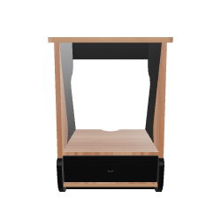 Modern Minimalist Display Shelf 3D - 3D Model