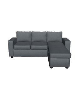 Stylish Sectional Couch 3D Model - 3D Model